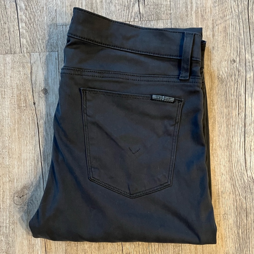 Dark Grey Hudson Nico Mid-Rise Super Skinny Jeans (size 31)